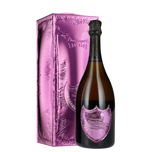 Champagne Dom Pérignon  Rose Limited Edition by Lady Gaga 2008