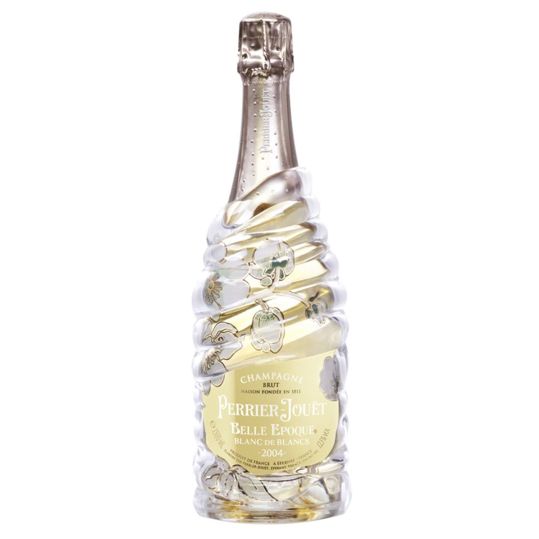 Perrier Jouet Belle Epoque Blanc de Blancs Limited Edition by Ritsue Mishima 2004