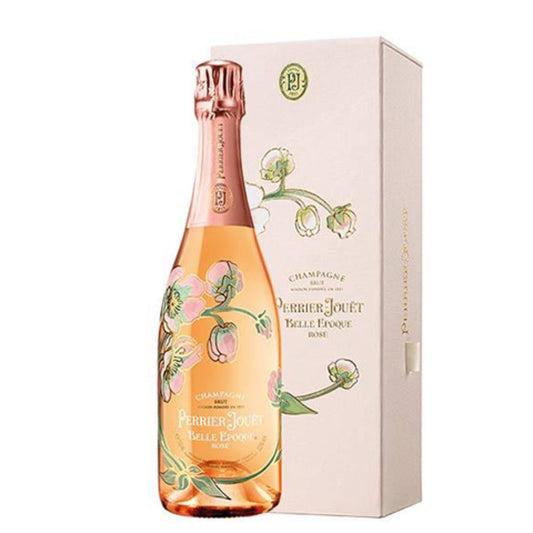 Champagne Perrier Jouet Belle Epoque Rose Limited Edition by Vik Muniz 2005